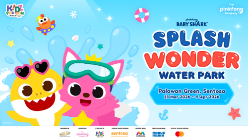 더핑크퐁컴퍼니, 싱가포르 센토사에 워터파크 팝업 개최
