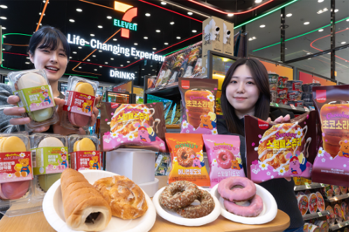 세븐일레븐, 위글위글 콜라보 베이커리 출시