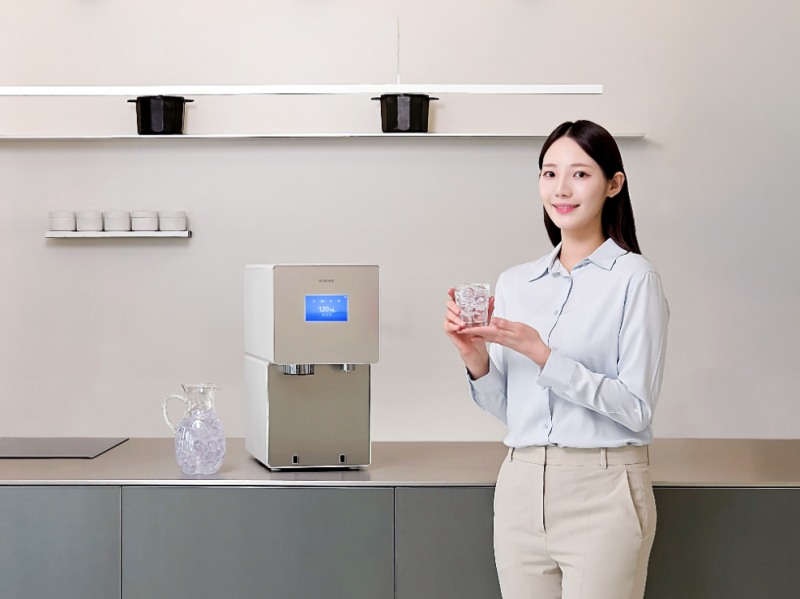 삼성전자, 하루 최대 1000개 얼음 생산 가능한 AI 정수기 출시