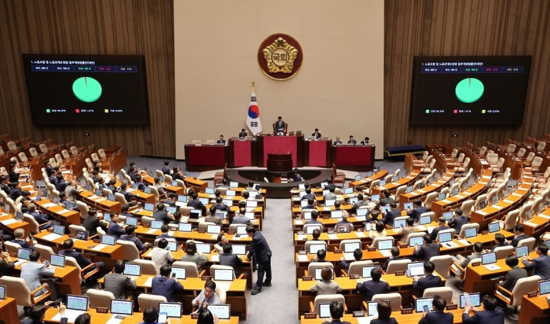 '노란봉투법' 통과 본회의(사진=연합뉴스)