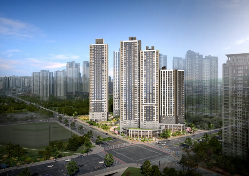 e편한세상 동탄역 어반원 투시도