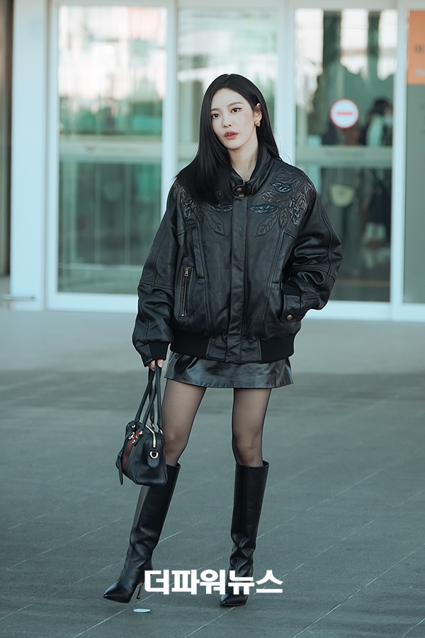 에스파 닝닝, 인천국제공항 출국