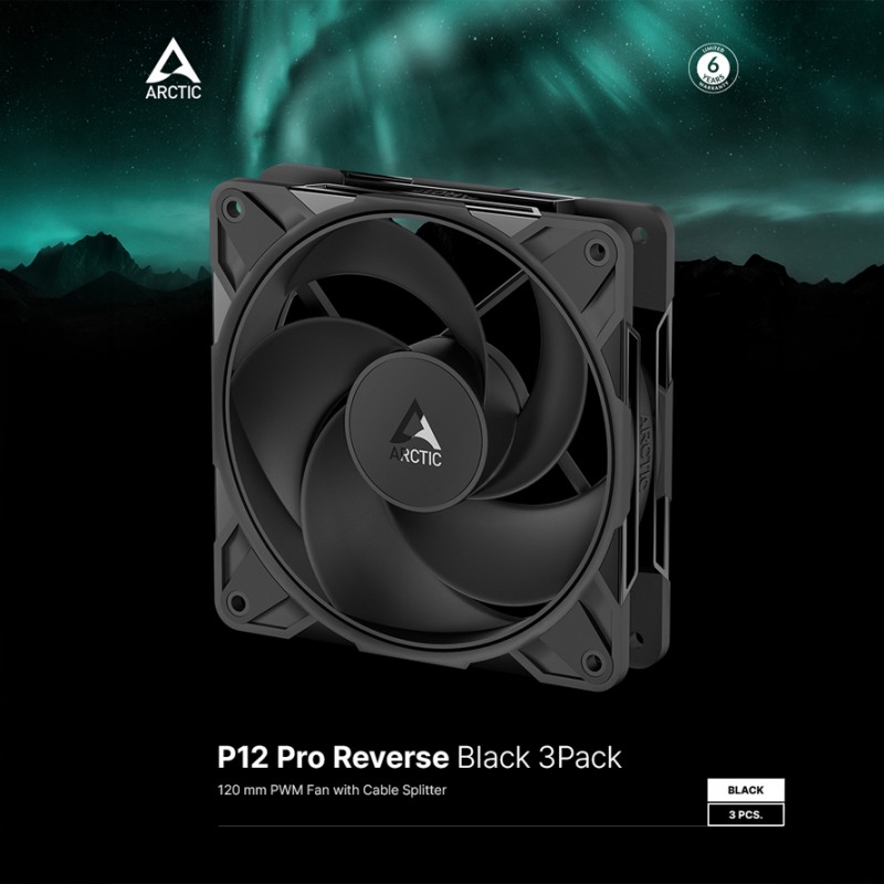 서린씨앤아이, 아틱 역방향 쿨링팬 'P12 Pro Reverse PST' 출시
