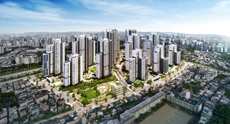 더샵 신길센트럴시티 조감도.