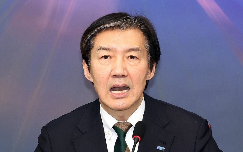 최고위원회의 발언하는 조국 대표(사진=연합뉴스)