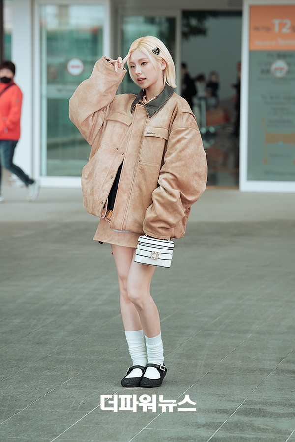 ITZY 예지, 인천국제공항 출국