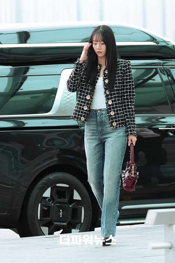 혜리, 인천국제공항 출국