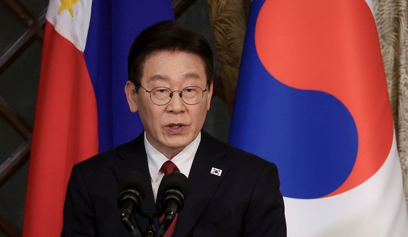 한-필리핀 공동언론발표, 발언하는 이재명 대통령(사진=연합뉴스)