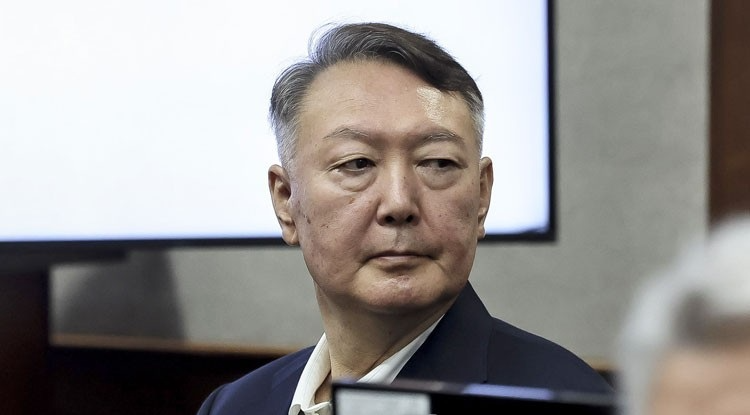 법정 출석한 윤석열 전 대통령(사진=연합뉴스)