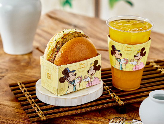 에그드랍, '동그랑땡 버거' 출시…디즈니 협업 프로모션 진행