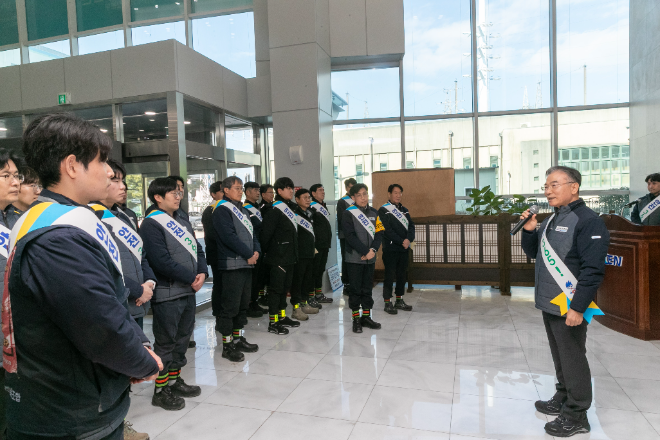 남동발전 조영혁 사장 직무대행, 강릉 영동에코·강릉발전본부 현장경영 펼쳐