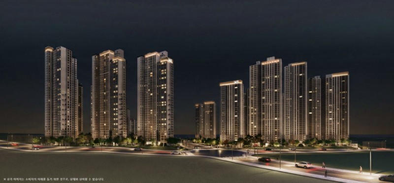 도안자이 센텀리체 투시도.(사진=GS건설)