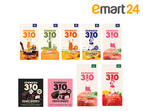이마트24, '성수310' 파우치음료·아이스크림 신제품 출시