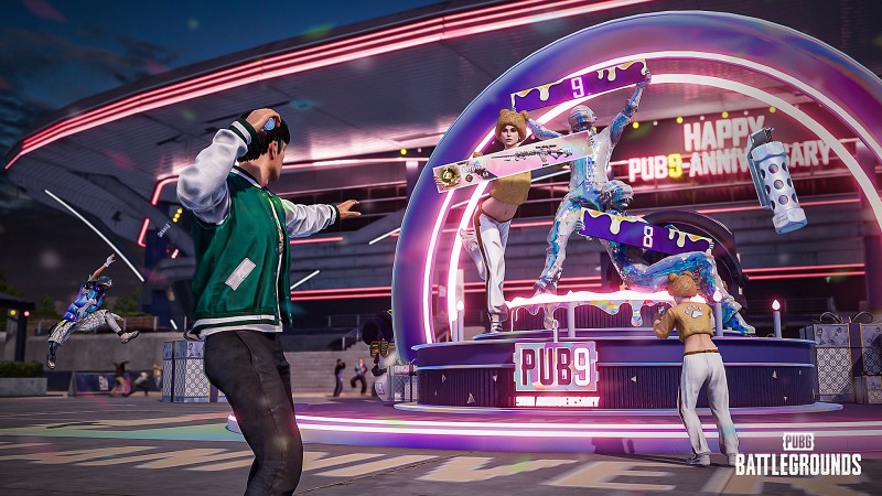 크래프톤 '배틀그라운드', 출시 9주년 기념 업데이트