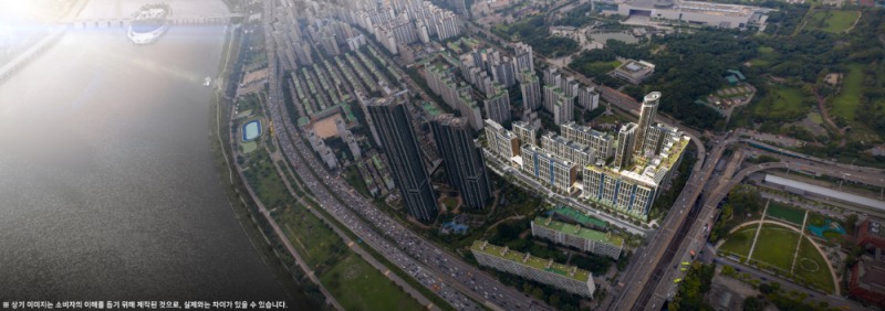 이촌 르엘 조감도.(사진=롯데건설)