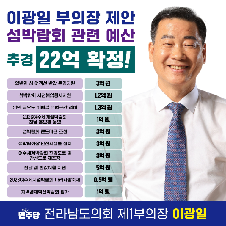 자료=이광일 부의장실 제공