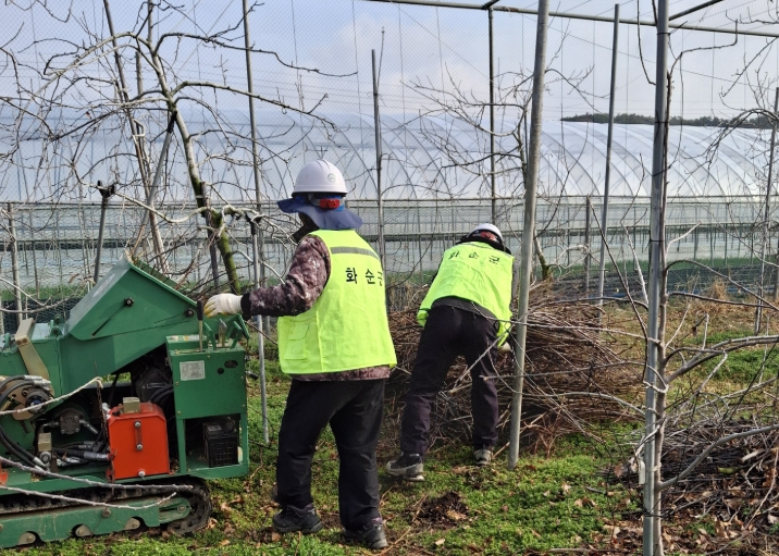 상반기 영농부산물 안전 처리 지원사업 추진 모습