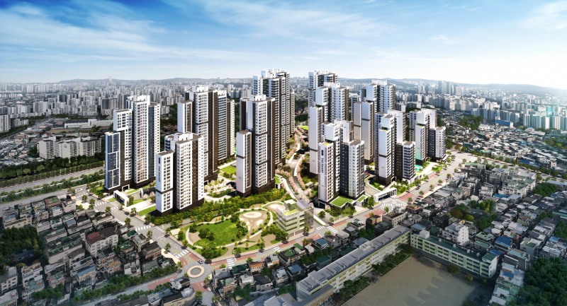 더샵 신길센트럴시티 조감도.(사진=포스코이앤씨)