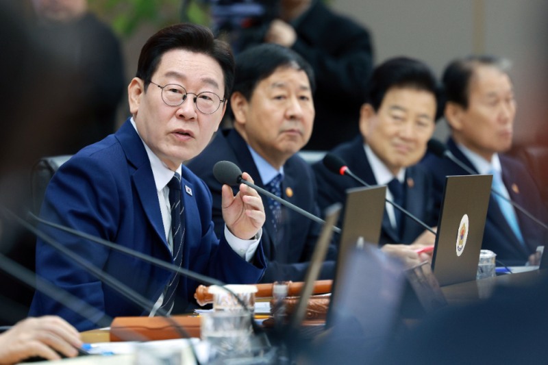 이재명 대통령, 국무회의 주재(사진=연합뉴스)