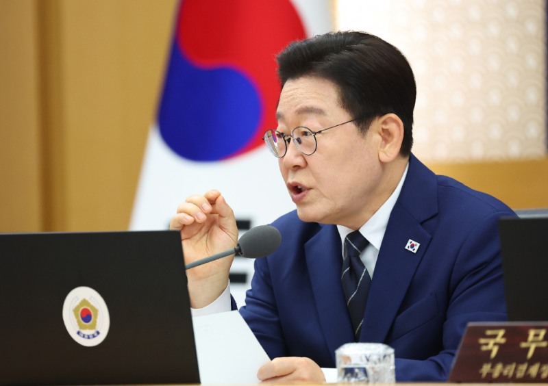 이재명 대통령, 세종에서 국무회의 주재(사진=연합뉴스)