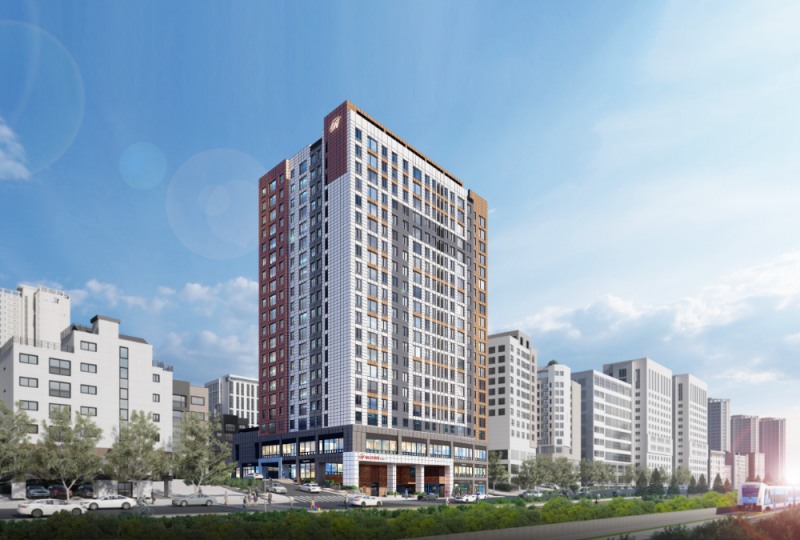 ‘힐스테이트 안양펠루스’ 투시도