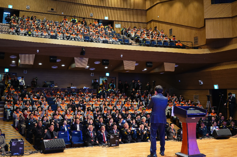 추경호 의원 제5주년 의용소방대의날 기념식 참석 (사진=의원실)