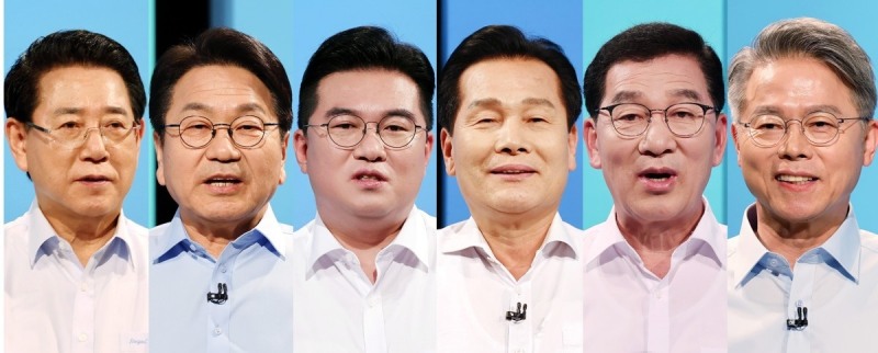 전남광주특별시장 예비경선 후보들(사진=연합뉴스)
