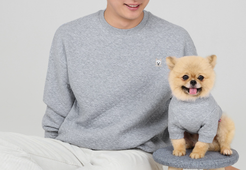 BYC, 강아지의 날 맞아 반려견과 함께 입는 '개리야스 맨투맨' 선보여