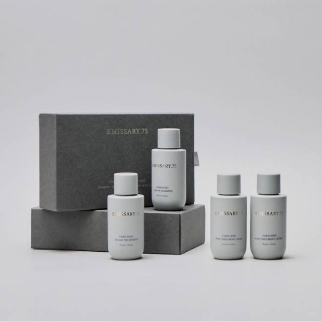 에미서리. 73 인리칭 어메니티 키트.(사진=롯데호텔앤리조트)