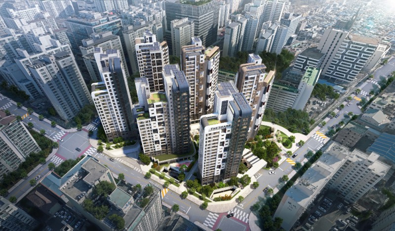 더샵 프리엘라 조감도.(사진=포스코이앤씨)