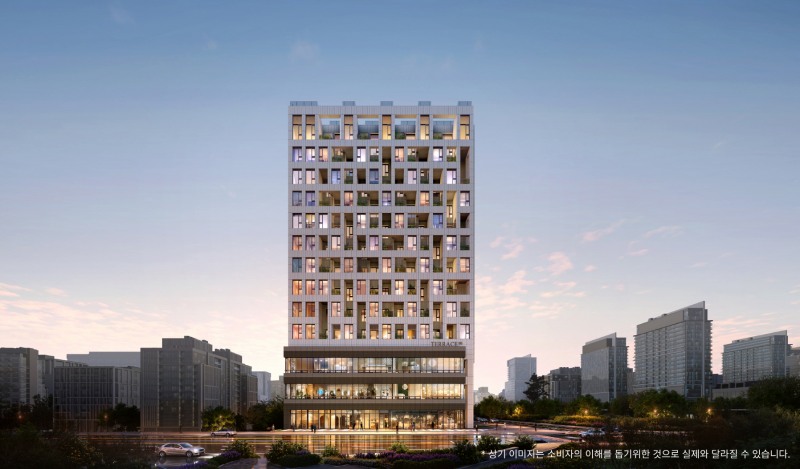 테라스99 동탄 투시도