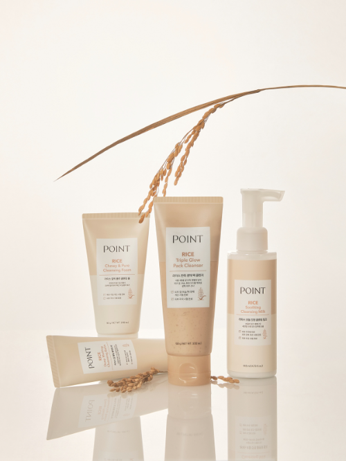 애경산업 클렌징 브랜드 포인트 이천 쌀 추출물 함유 라이스 라인 출시