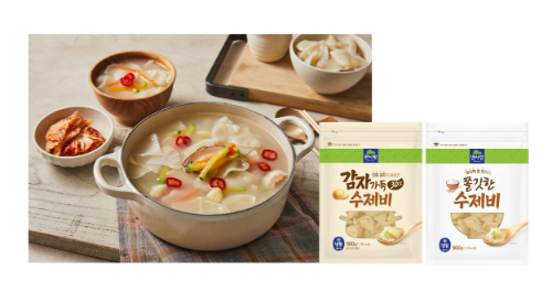 면사랑 압출 반죽 기술 적용한 수제비 신제품 2종 출시