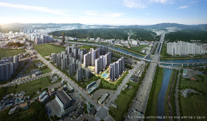 용인 고림 동문 디 이스트 조감도.(사진=동문건설)