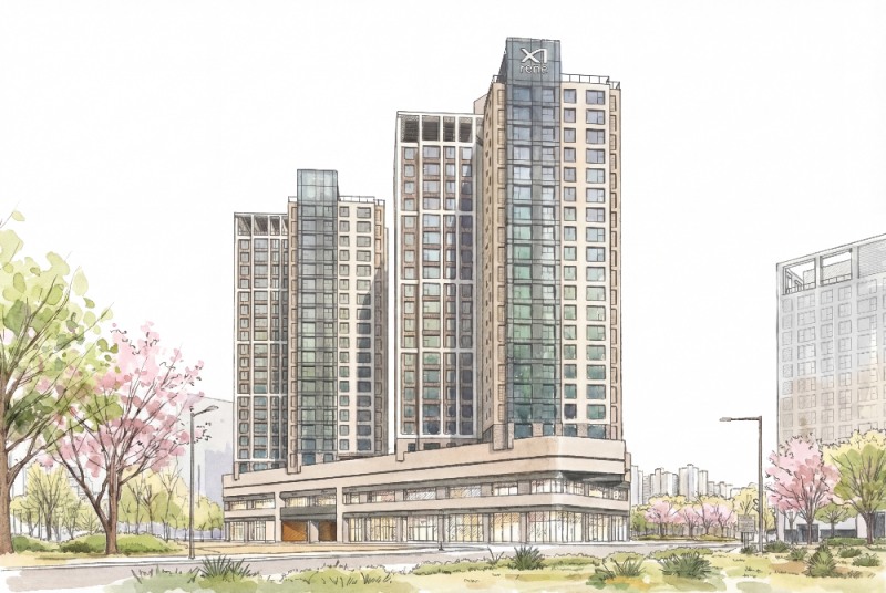 공덕역자이르네 스케치