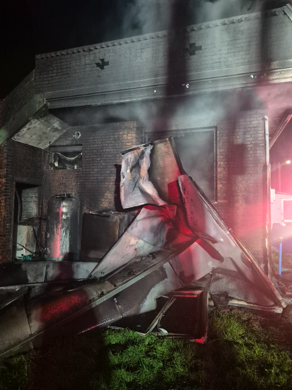 ▲전남 순천시의 단독주택 화재현장(사진=전남소방본부 제공)