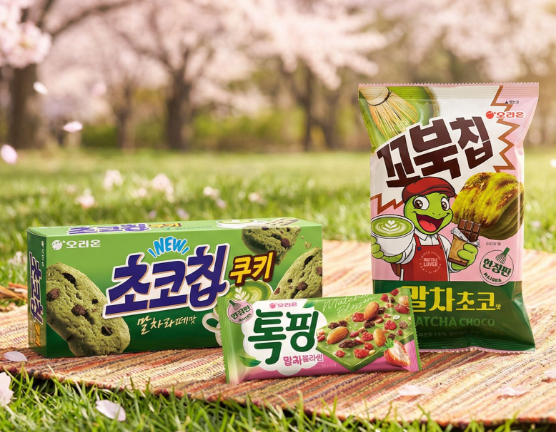 오리온, 말차 신제품 3종 출시