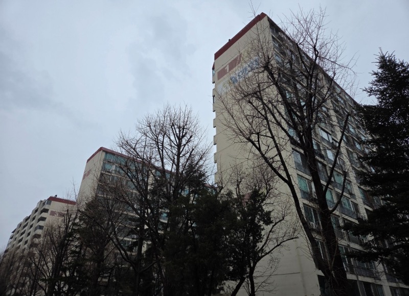 압구정5구역 단지내 모습.(사진=최영록 기자)