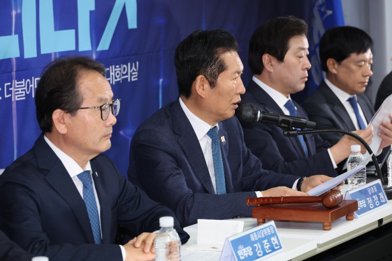 발언하는 정청래 대표(사진=연합뉴스)