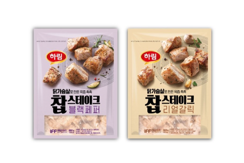 하림, 닭가슴살 찹스테이크 신제품 2종 출시
