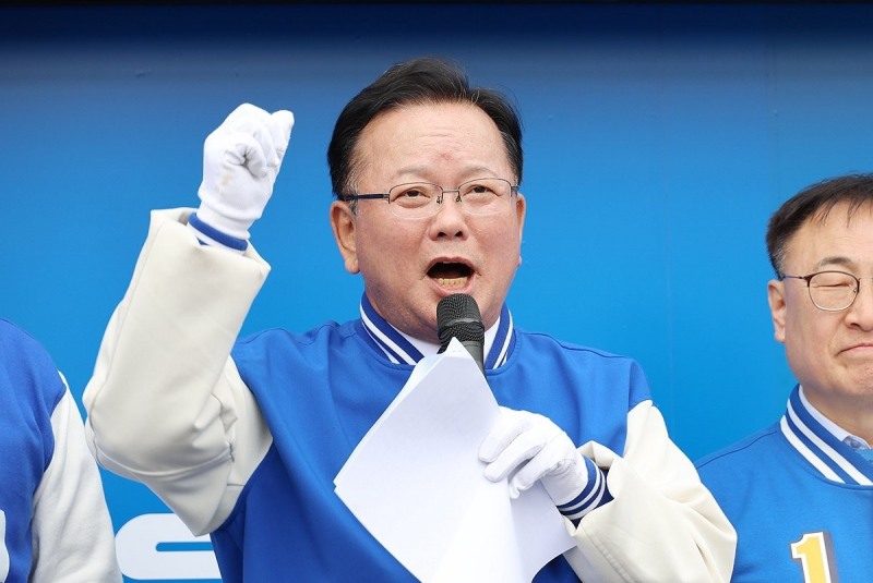 발언하는 김부겸 전 총리(사진=연합뉴스)