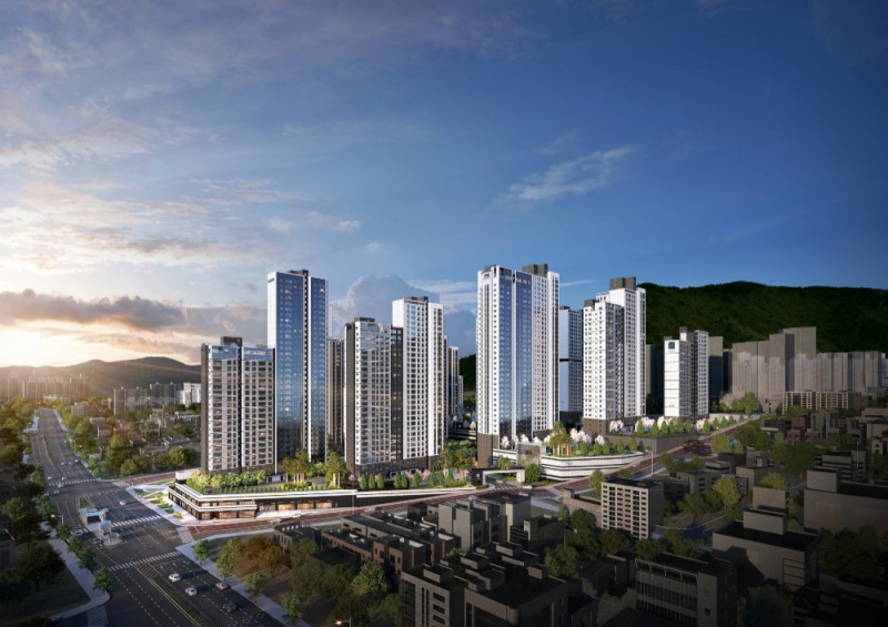 엄궁역 트라비스 하늘채 투시도.(사진=코오롱글로벌)