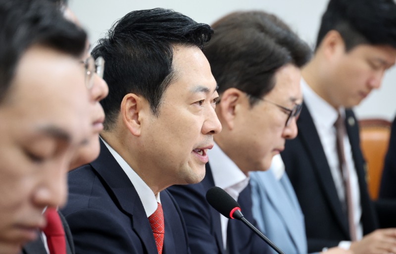 최고위 모두발언 하는 장동혁 대표(사진=연합뉴스)