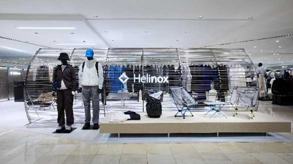 헬리녹스 웨어, 롯데 잠실·현대 무역센터점에 첫 오프라인 매장 오픈