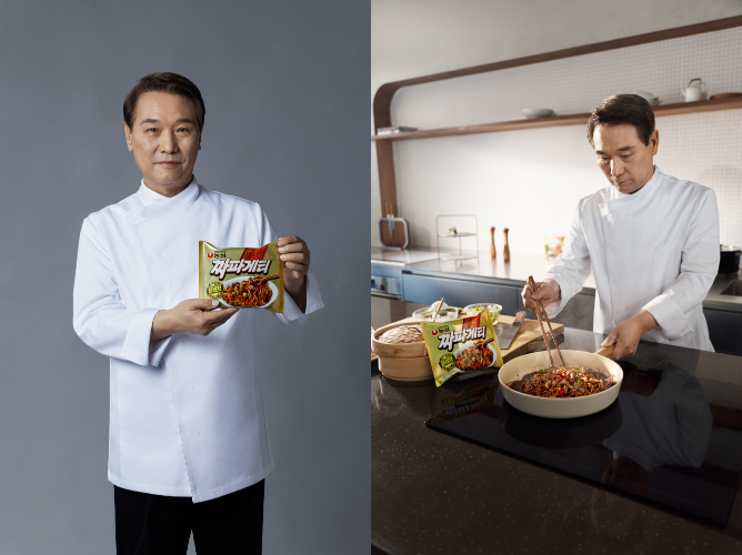 농심, 짜파게티 모델로 흑백요리사 후덕죽 셰프 발탁