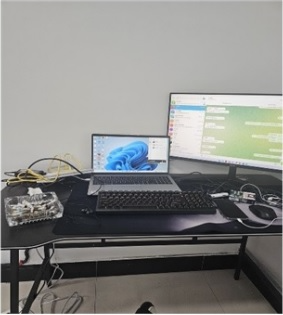 보이스피싱조직 사무실.(사진제공=대구경찰청)