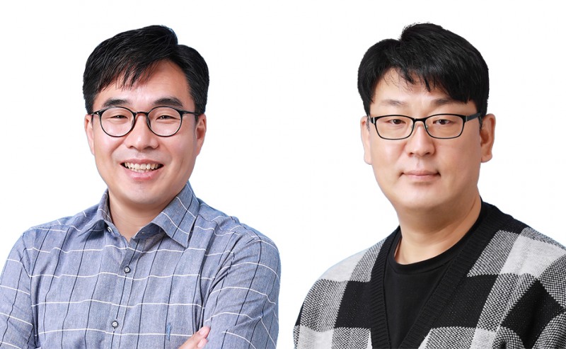 지방사업본부 고기봉 상무(좌)와 품기획본부 김창훈 상무(우)