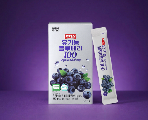 일동후디스 유기농 블루베리 가공 식품 출시