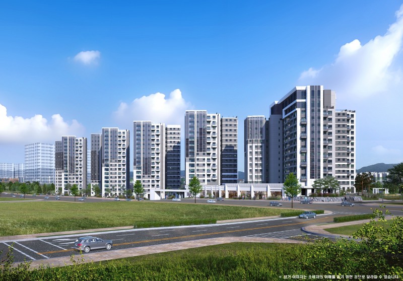 래미안 엘라비네 투시도.