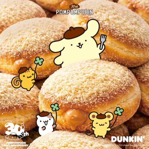 던킨, 산리오캐릭터즈 도넛 6종 출시